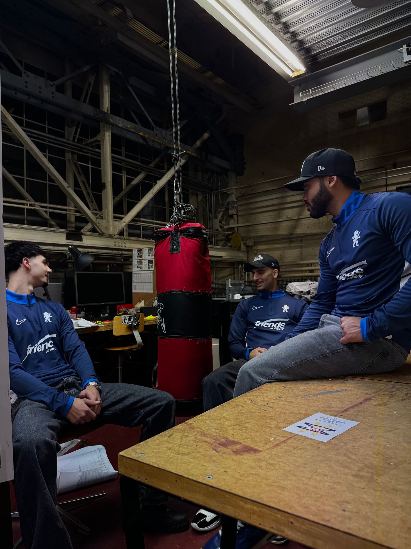 Friends of nobody Drill Top "blue notes"